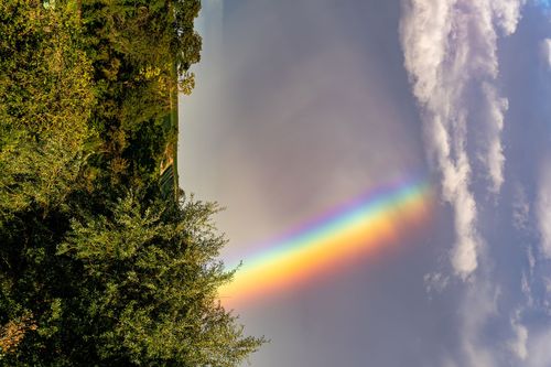 Regenbogen bei Jugenheim