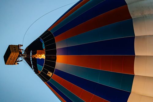 Heißluftballon über Jugenheim