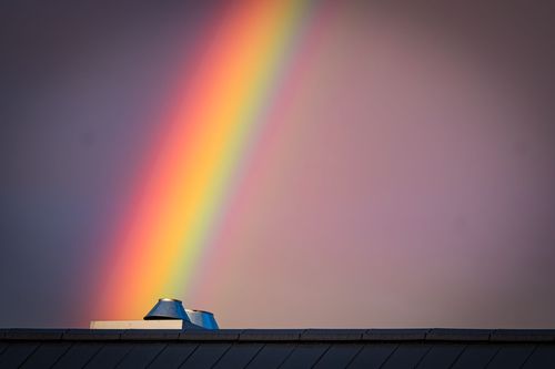 Regenbogen über Jugenheim